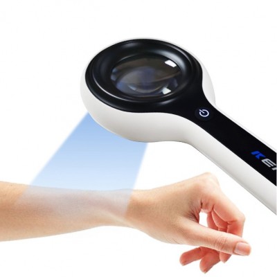 Woods Lamp Skin Analyzer Professional Wood's Lamp Vitiligo Ringworm Pigmentary Disorders CE Certificate